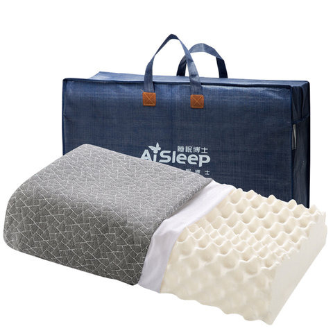 睡眠博士 超大颗粒乳胶按摩枕